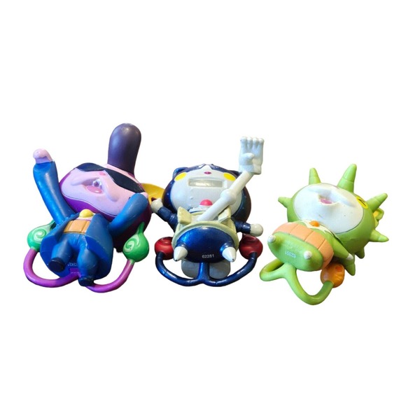 Yokai Watch 3 Figures Thornyan Roboyan Baddinyan - Picture 5 of 5